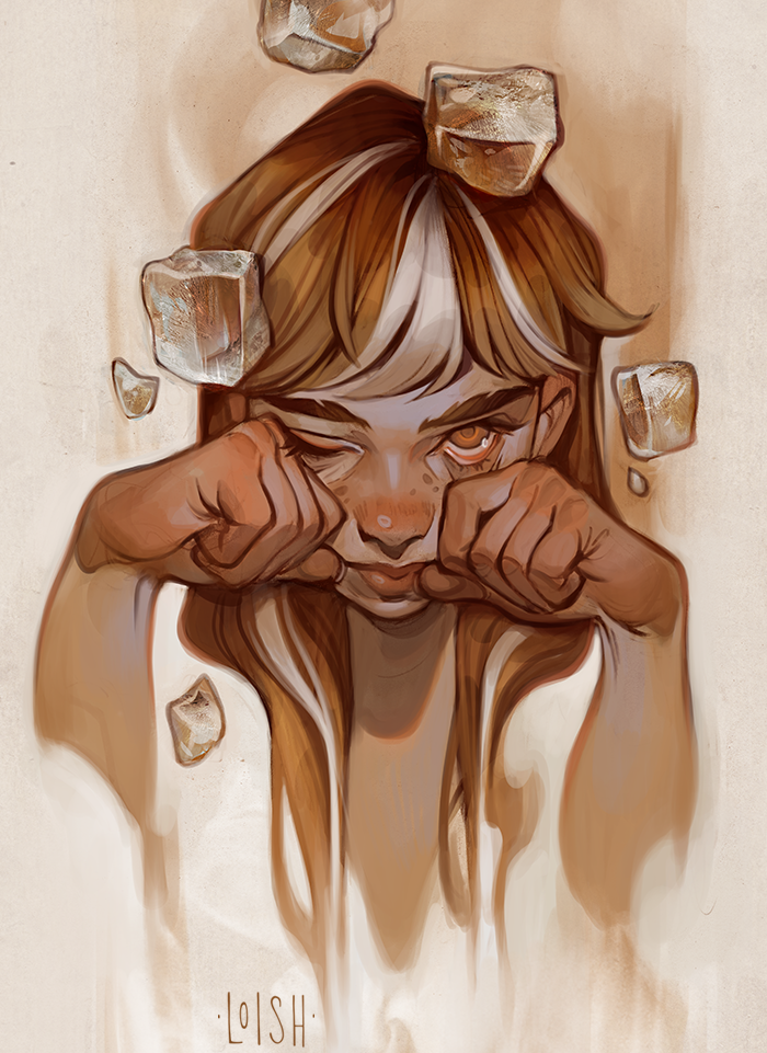Iced coffee